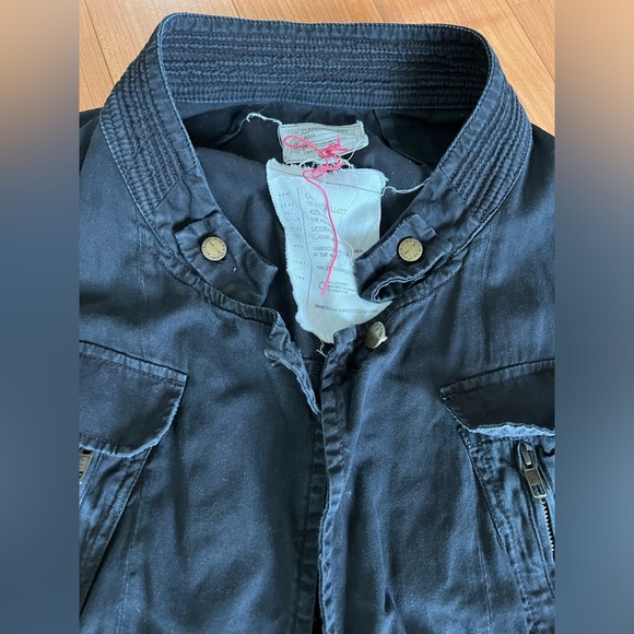 Current Elliott Military Style Jacket Oversized Size 1 - Picture 5 of 6